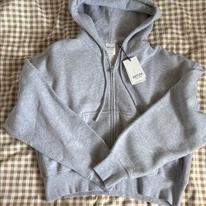 Aritzia Boyfriend Boxy Zip